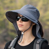 أزياء الصيف القبعات أنثى تسلق الجبال قبعة صياد كبيرة الحواف sku image 10
