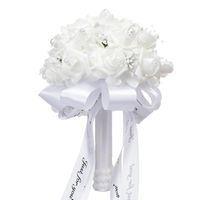 Fashion Wedding Supplies Foam Simulation Hand Holding Flower Pearl Decoration sku image 8