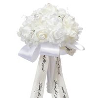 Fashion Wedding Supplies Foam Simulation Hand Holding Flower Pearl Decoration sku image 9