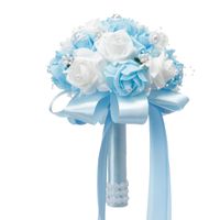 Fashion Wedding Supplies Foam Simulation Hand Holding Flower Pearl Decoration sku image 11