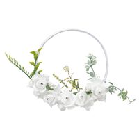 Fashion Wedding Supplies Foam Simulation Hand Holding Flower Pearl Decoration sku image 1