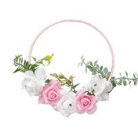 Fashion Wedding Supplies Foam Simulation Hand Holding Flower Pearl Decoration sku image 3