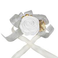 Fournitures De Mariage De Style Occidental Argent Rose Poignet Fleur Fournitures De Mariage En Gros sku image 2