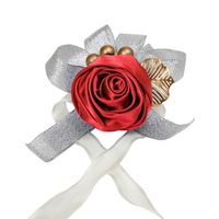 Fournitures De Mariage De Style Occidental Argent Rose Poignet Fleur Fournitures De Mariage En Gros sku image 7
