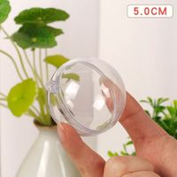 Christmas Decoration Ball Acrylic Plastic Transparent Ball Shopping Mall Window Decoration sku image 2