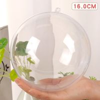 Christmas Decoration Ball Acrylic Plastic Transparent Ball Shopping Mall Window Decoration sku image 13