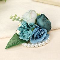 Fashion Bride Simulation Flower Bracelet Wedding Wedding Supplies Wholesale sku image 3