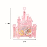 Jewelry Storage Box Transparent Girl Heart Portable Box Ins Wind Exquisite Jewelry Box Earring Necklace Dustproof sku image 1