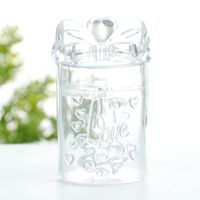 Factory Direct Supply Plastic Wedding Candy Box Creative Love Transparent Candy Packaging Box Wedding Candy Box Gifts sku image 1