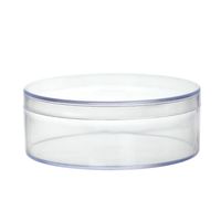 Boîte De Rangement Ronde En Plastique Transparent Pour Emballages Alimentaires De Bonbons sku image 1