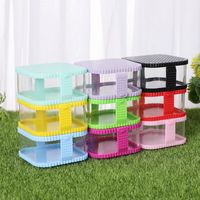 Factory Direct Supply Transparent Candy Box Flip Candy Box Transparent Cube Small Storage Box Wedding Supplies Wholesale main image 3