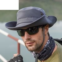 Modischer Outdoor-männer Zum Bergsteigen Mit Großer Krempe, Atmungsaktiver Hut main image 3