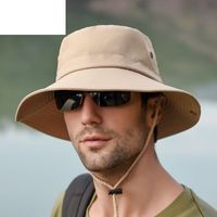 Modischer Outdoor-männer Zum Bergsteigen Mit Großer Krempe, Atmungsaktiver Hut main image 4