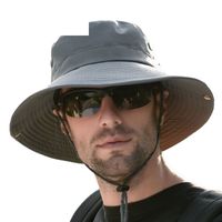 Modischer Outdoor-männer Zum Bergsteigen Mit Großer Krempe, Atmungsaktiver Hut main image 6