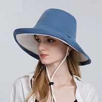 Fashion Big-brimmed Double-sided Fisherman Hat Women's main image 3