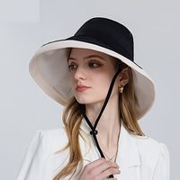 Fashion Big-brimmed Double-sided Fisherman Hat Women's main image 4