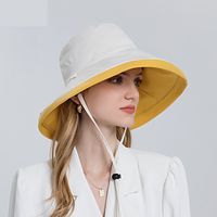 Fashion Big-brimmed Double-sided Fisherman Hat Women's main image 5
