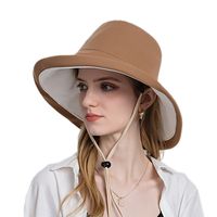 Fashion Big-brimmed Double-sided Fisherman Hat Women's main image 6