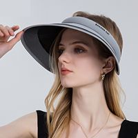 Fashion New Ice Silk Sunscreen Top Hat Ladies Summer Outdoor main image 4