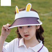 Color-changing Children&#39;s Sunscreen Hat Summer Sunshade Hat Girl Boy Baby Beach Big Brim Empty Top Sun Hat 1022 main image 4