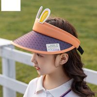 Color-changing Children&#39;s Sunscreen Hat Summer Sunshade Hat Girl Boy Baby Beach Big Brim Empty Top Sun Hat 1022 main image 5