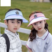 Flash Children&#39;s Sunscreen Hat Ultraviolet Discoloration Empty Top Sun Hat Boys And Girls Summer Baby Sun Hat 1028 main image 1