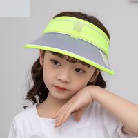 Flash Chapeau De Protection Solaire Pour Enfants Décoloration Ultraviolette Haut Vide Chapeau De Soleil Garçons Et Filles Été Bébé Chapeau De Soleil 1028 main image 5