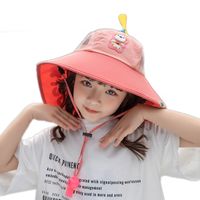 Children&#39;s Bamboo Dragonfly Fisherman Hat Sunscreen Sun Hat Boy Hat Summer Girl Big Brim Shawl Sun Hat 1026 main image 6
