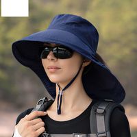 أزياء الصيف القبعات أنثى تسلق الجبال قبعة صياد كبيرة الحواف main image 5