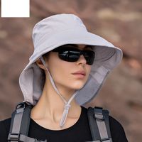 أزياء الصيف القبعات أنثى تسلق الجبال قبعة صياد كبيرة الحواف main image 6