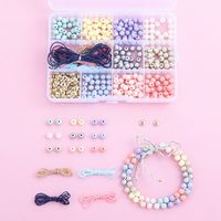 12 Grid Diy Jewelry Accessories Set Color Beads Wax Wire Material Box main image 2