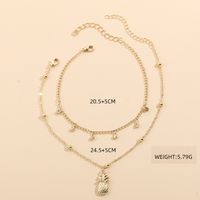 Fashion New Jewelry Alloy Shell Summer Pendant Alloy Anklet main image 5
