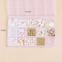Diy Jewelry Accessories Set White Pearl Bracelet Shell Material Box main image 3