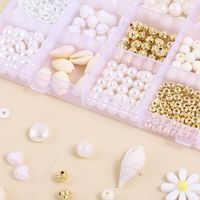Diy Jewelry Accessories Set White Pearl Bracelet Shell Material Box main image 2