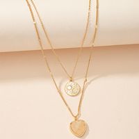 Wholesale Jewelry Fashion Geometric Alloy Iron Necklace sku image 1