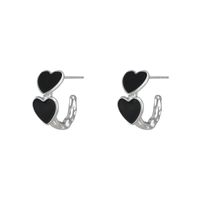 2022 New Sweet And Cool Style Love Earrings Female Ins Hip-hop Niche Design Earrings Net Red Popular Earrings main image 6