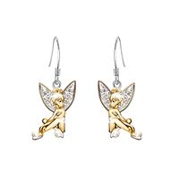 New Cross-border Jewelry Fashion Fairy Earrings Europe And The United States Angel Fairy Flower Fairy Earrings Earrings sku image 3