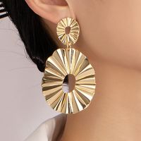 Style Ins Luxueux Dame Fleur Alliage Femmes Des Boucles D'oreilles main image 1