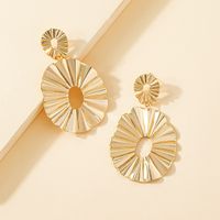 Ins Style Luxurious Lady Flower Alloy Women's Earrings main image 4