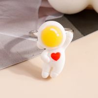 Animation Spaceman Ring Love Cute Children's Day Gift Ring Jewelry Wholesale main image 1
