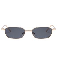 New Small Frame Polygonal Metal Sunglasses main image 5