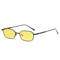 New Small Frame Polygonal Metal Sunglasses sku image 4