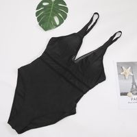 Women's Sexy Solid Color Plus Size Swimwear main image 3