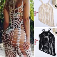 Bikini Sexy Dames Maillot De Bain Main Crochet Bohème Plage Jupe Bikini Blouse main image 1