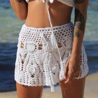 Fashion Hand Hook Beach Skirt Hollow Straps Bag Hip Beach Skirt main image 1