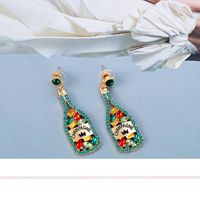 Fashion Spring New Party Wine Bottle Letter Alloy Earrings Female main image 5