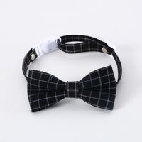 Pet British Style Bow Tie Tie Adjustable Cat Dog Collar Collar Bell Accessories sku image 9