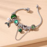 Korean Style Refined Stylish And Versatile Creative Pearl Fishtail Bracelet sku image 1