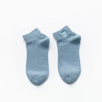 Socks Ladies Socks Shallow Mouth Spring And Summer Thin Embroidery Animal Short Socks sku image 6