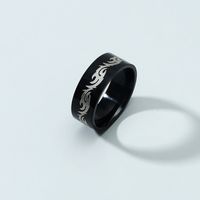 Fashion Simple Stainless Steel Flame Ring main image 1